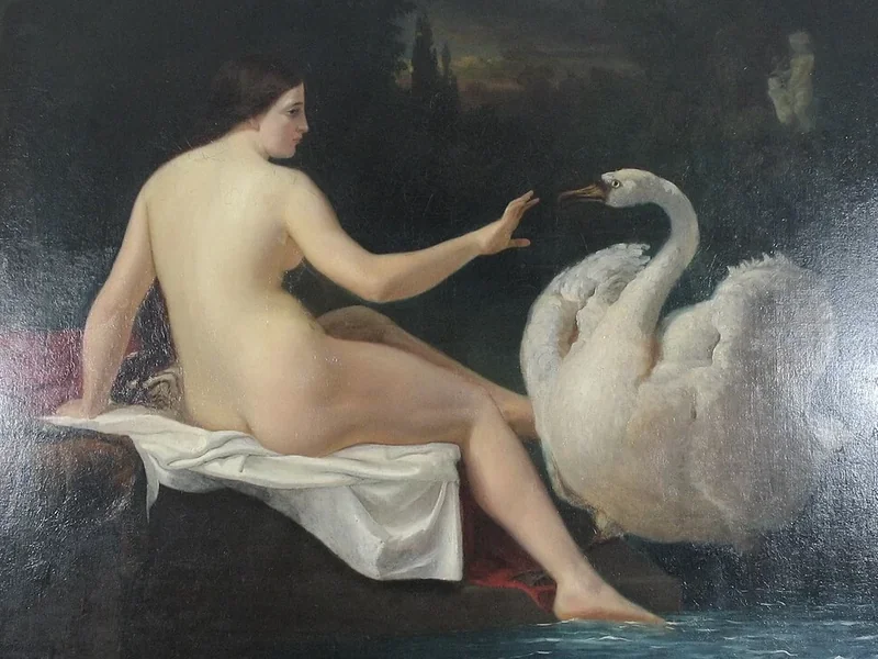 1823-Gunnar Brynolf Wennerberg - Leda e il cigno